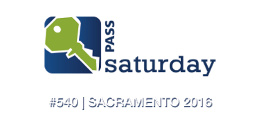 SQLSaturday Sacrameto